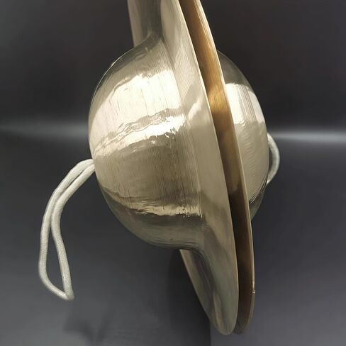 Chinese Cymbal, China Cymbals, Chinese Instrument, Finger Hand Cymbal, 20-Yr Artisan Crafted, Top Sound (Small) in Saudi Arabia