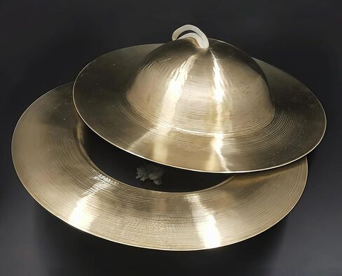 Chinese Cymbal, China Cymbals, Chinese Instrument, Finger Hand Cymbal, 20-Yr Artisan Crafted, Top Sound (Small) in Saudi Arabia