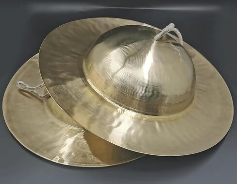 Chinese Cymbal, China Cymbals, Chinese Instrument, Finger Hand Cymbal, 20-Yr Artisan Crafted, Top Sound (Small) in Saudi Arabia