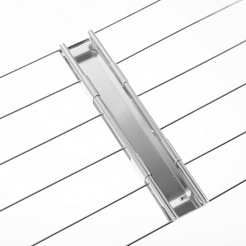 Healifty Toaster Warming Rack Stainless Steel Bread Rack Replacement Part 10.43X5.90X0.98In Compatible with Toast Machine Kitchen Griddle Warming for Bread and Sandwich Heating in Saudi Arabia
