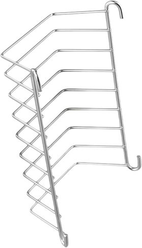 Stainless Steel Toast Rack for Bread Slices – 8-Slot Cooling Stand with Elevated Feet, Food-Grade 304 Stainless Steel, Rectangle Loaf Display Rack for Home, Cafe & Restaurant Kitchen Organization in Saudi Arabia