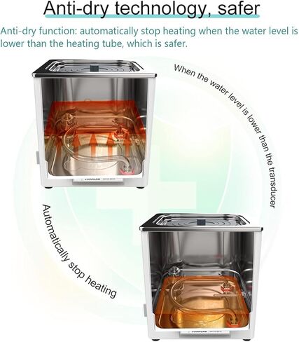 Anti-dry Digital Water Bath Heater, 1/2/4/6-hole, Rt 99.9°c, With Drain Hole, Adjustable Cover & Waterproof Bracket For Laboratory & Research Use 6holes in Kuwait
