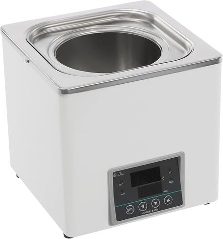 300w 3l Electric Water Bath Canner with Timer, Lab Thermostatic Heater, Anti-Dry Burning Sensor, Precision Heating for Laboratory Use, Reliable Water Bath Device in Kuwait