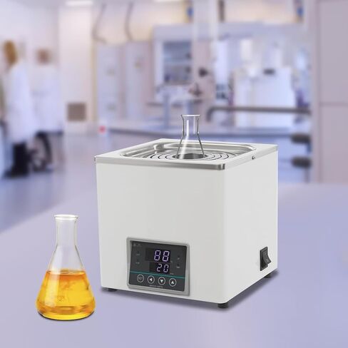 300w 3l Electric Water Bath Canner with Timer, Lab Thermostatic Heater, Anti-Dry Burning Sensor, Precision Heating for Laboratory Use, Reliable Water Bath Device in Kuwait