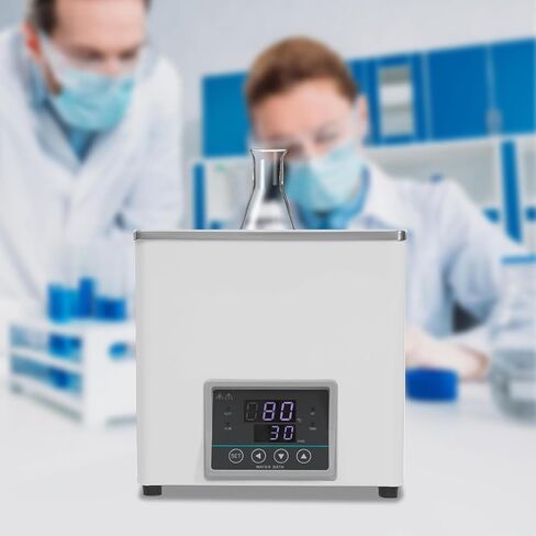 3l Digital Lab Water Bath Heater - Stainless Steel, Thermostatic Electric Heating Device, 300w, Ideal For Laboratory Experiments, Selectable Opening in Kuwait