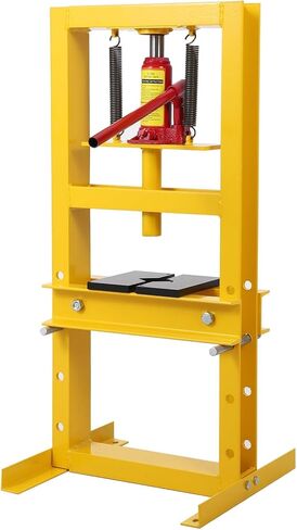 6Ton/13000LBS Hydraulic Press Machine,Heavy Duty Bearing Presses,H-Frame Garage Floor Adjustable Shop Press with Adjustable Working Table,for Garage and Workshop,4 Adjustable Height in Saudi Arabia