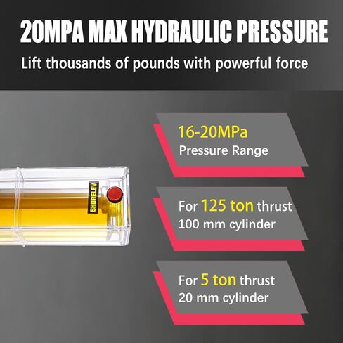 12V DC Single Acting Hydraulic Power Unit, 8L Hydraulic Pump Plastic Reservoir, 3000 PSI for Dump Trailers, Snow Plows, Log Splitters, Lift Gates in Saudi Arabia