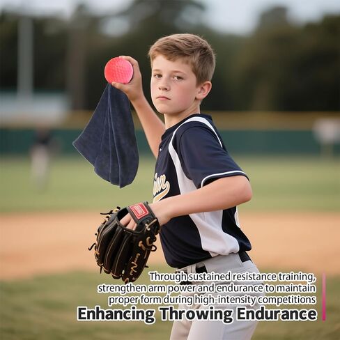 مدرب رمي البيسبول، أدوات رمي ​​الكرة اللينة، منشفة تدريب للكرة السريعة، التغيير، دقة الكرة المنحنية والقوة القادرة على تحسين الشكل والأداء بشكل ثابت in Kuwait