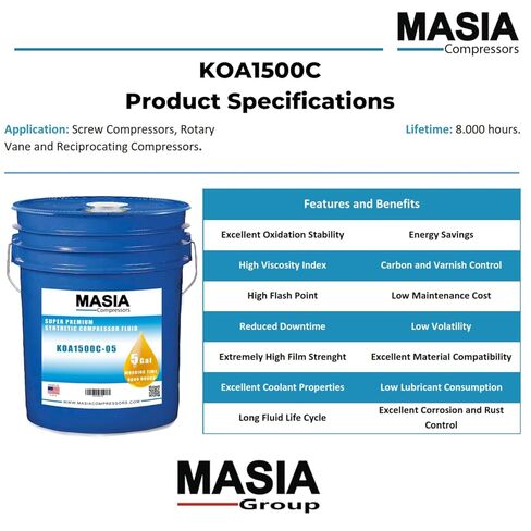 Emgard 2150 Lubricant for Compressor Compatible with Cognis - 6 gal in Kuwait