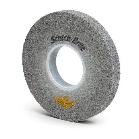 Scotch-Brite EXL PRO Deburring Wheel, 8 in x 1 in x 3 in, 3 per case in Saudi Arabia