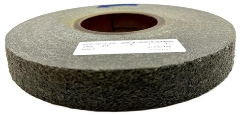 EXL Deburring Wheel - 8" x 1" x 3" 9S Fine Grit - Silicon Carbide - Metal Deburring, Finishing and Polishing Wheel - Convolute - (1 Pack) in Kuwait