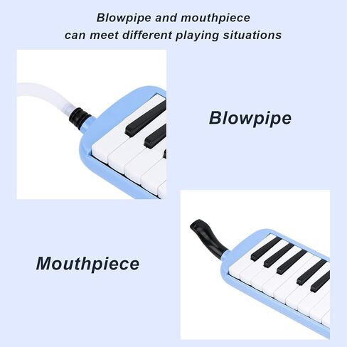 Acouto 32-Key Melodica Musical Instrument - ABS Wind Keyboard with Portable Design, Ideal for Beginner Music Learning in Kuwait