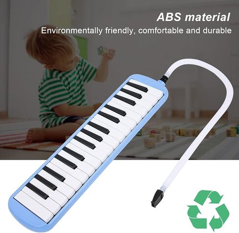 Acouto 32-Key Melodica Musical Instrument - ABS Wind Keyboard with Portable Design, Ideal for Beginner Music Learning in Kuwait