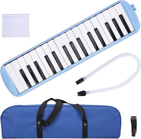 Acouto 32-Key Melodica Musical Instrument - ABS Wind Keyboard with Portable Design, Ideal for Beginner Music Learning in Kuwait