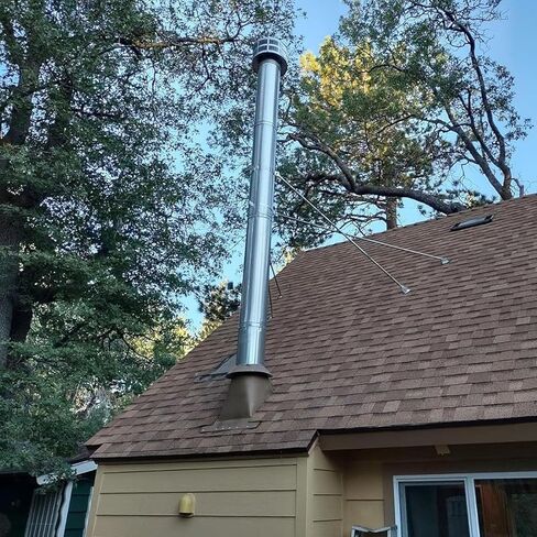 Diameter Stove Pipe Stainless Steel Roof Bracket Support Kit Adjustable Extended Roof Brace 6"-14" Diameter Stove Pipe,Silver Chimney Stove Pipe Support Provide Stability Against Wind & Snow in Saudi Arabia