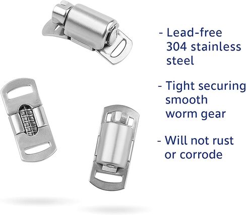 Mandala Crafts 50 FT Adjustable Worm Gear Hose Clamps 304 Stainless Steel Pipe Clamps - Metal Straps Band Strapping with Holes 30 Fasteners for Duct Automotive Mechanical in Saudi Arabia