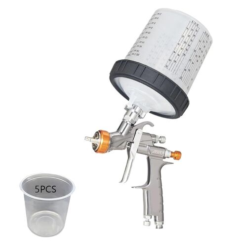 Pulverizador Airless de Alta W400 Spray Atomização, Pintura, Ferramenta de Pintura do Carro, Aerógrafo, 1.3mm, H(Orange) in Kuwait