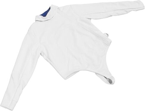 سترة سياج مع خط عنق قابل للتعديل، قماش سميك، CE350N للتدريب والمنافسة، مادة داخلية ماصة للعرق قابلة للتنفس (46) in Kuwait