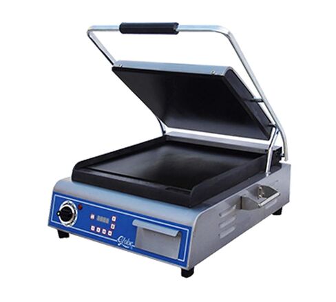 Globe GSG14D Deluxe Countertop Smooth Panini Single Grill, NSF in Saudi Arabia