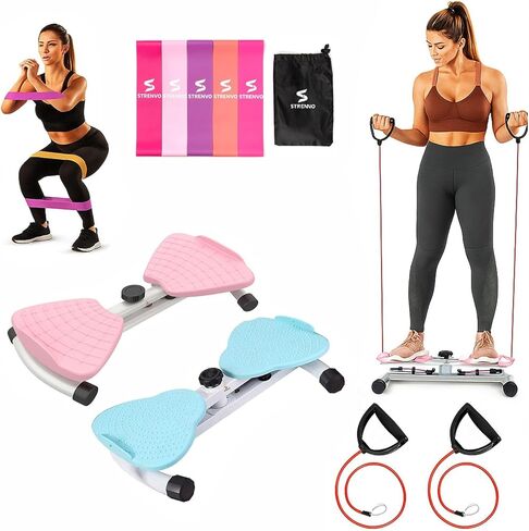 Waist Twister Machine – AB Twist Board Core & Waist Trainer with 360° Twist Disc – Abs Workout Balance Board & Full Body Toning Kit for Men & Women, Noiseless Ab Exercise in Saudi Arabia