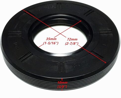 35 ID x 72 OD x 10 mm Metric Double Lip Oil Seals for Rotary Tiller Top Gear Box in Saudi Arabia