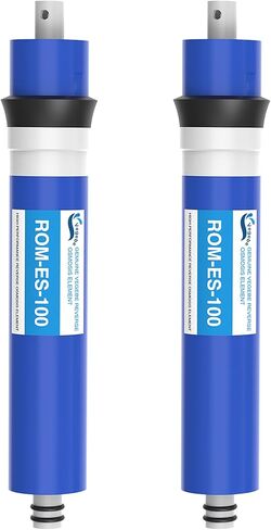 75 GPD RO Membrane Filter 12"x1.8" Reverse Osmosis Membrane Element Replacement Fits Under Sink RO Drinking Water Filter Filtration Purifier System, 2 Pack in Kuwait