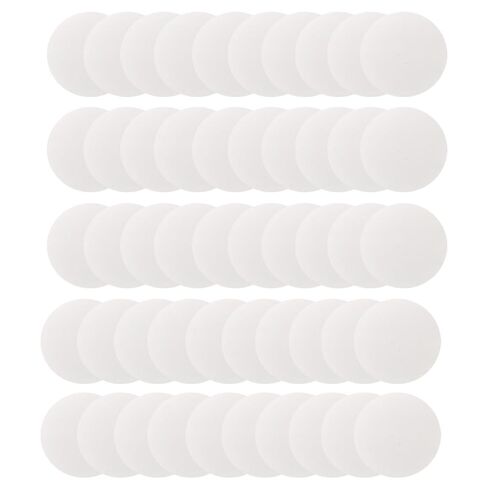 50pcs Glass Fibre Microporous Filter Membrane, Diameter 47mm, Aperture 0.22μm, Air Membrane Filters for TPS and PM10 Testing, Fiberglas Dust Filter Membrane in Saudi Arabia