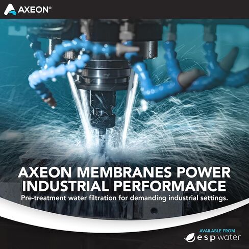 غشاء Axeon HF5-2521 RO - عنصر التناضح العكسي 400 GPD - خرطوشة فلتر تجارية 2.4 بوصة × 21 بوصة - تدفق عالي، طاقة منخفضة للغاية - تناسب أنظمة سلسلة AT، HT، L1 - 208083 in Kuwait