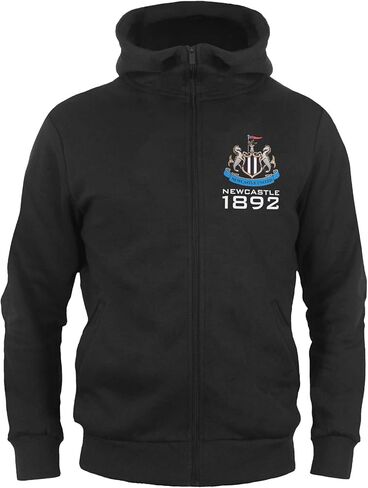 Newcastle United Football Club Official Soccer Gift Boys Fleece Zip Hoody in Saudi Arabia