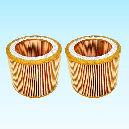 2 Pcs 88171913 Air Filter Element Compatible with Ingersoll Rand Air Compressor Replacement Part, High-Efficiency Filtration Cartridge 6211473900 1613900100 13294374 C1140 6211-4739-00 1613-9001-00 in Kuwait