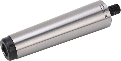 MT3 Shank to 3 8in 24 Threaded Chuck Arbor Adapter Manganese Steel High Hardness for Tapping Drilling Milling Machines Pneumatic Tools in Kuwait