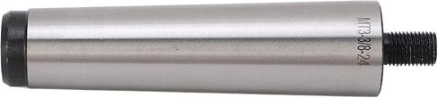 MT3 Shank to 3 8in 24 Threaded Chuck Arbor Adapter Manganese Steel High Hardness for Tapping Drilling Milling Machines Pneumatic Tools in Kuwait