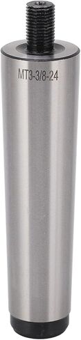 MT3 Shank to 3 8in 24 Threaded Chuck Arbor Adapter Manganese Steel High Hardness for Tapping Drilling Milling Machines Pneumatic Tools in Kuwait
