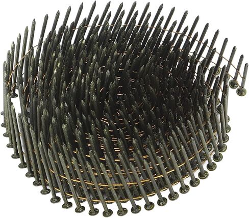 40 Rolls Coil Nail 16000 Counts 15 Degree Round Head Ring Shank Siding Nails Steel Wire Roofing Nails 2.1x38mm in Saudi Arabia