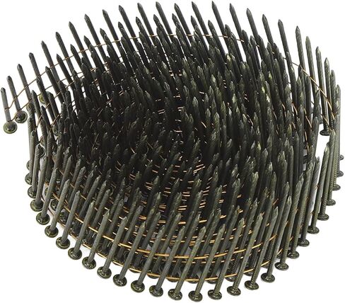 40 Rolls Coil Nail 16000 Counts 15 Degree Round Head Ring Shank Siding Nails Steel Wire Roofing Nails 2.1x38mm in Saudi Arabia