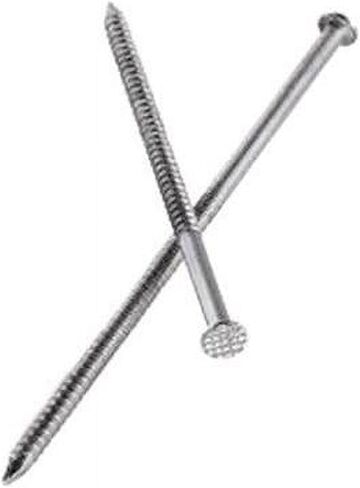 7D 2.25 in. Siding Stainless Steel Nail with Round Head Ring Shank Silver - 25 lbs - Pack of 5375 in Saudi Arabia