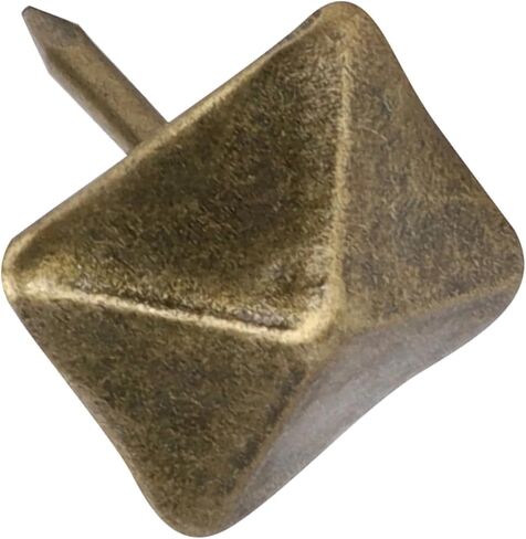 Nail, 50 Pieces Door Hardware Accessories Door Nail for Good DIY Materials. for Leather Crafts (Side Length 12mm*Total Length 18mm) in Saudi Arabia