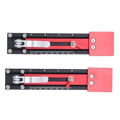 Aluminum Alloy Sliding Gauge Mounting Tool for Fiber Cement Wall Panels, 360° Rotating Locking Clamp, 2 Measuring Tools, Portable, Rustproof in Saudi Arabia