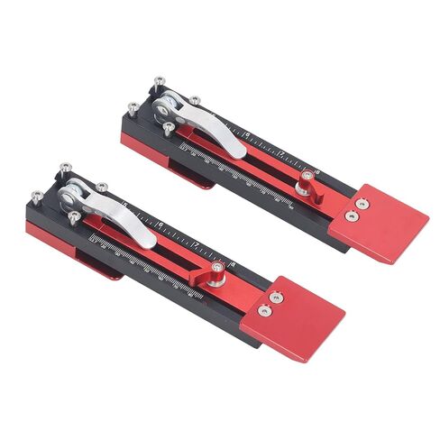 Aluminum Alloy Sliding Gauge Mounting Tool for Fiber Cement Wall Panels, 360° Rotating Locking Clamp, 2 Measuring Tools, Portable, Rustproof in Saudi Arabia