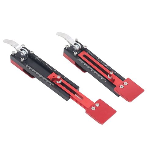 Aluminum Alloy Sliding Gauge Mounting Tool for Fiber Cement Wall Panels, 360° Rotating Locking Clamp, 2 Measuring Tools, Portable, Rustproof in Saudi Arabia