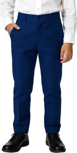 بنطلون YuanLu للأولاد ذو مقدمة مسطحة مع خصر قابل للتعديل in Kuwait