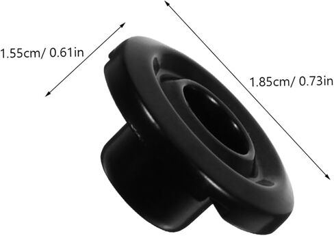 قطعتان من أدلة التجنيب لسلسلة الجهير الأسود تناسب الأشجار المعدنية للملحقات الأساسية للموسيقيين تتضمن براغي تثبيت وتصميم أنيق in Kuwait
