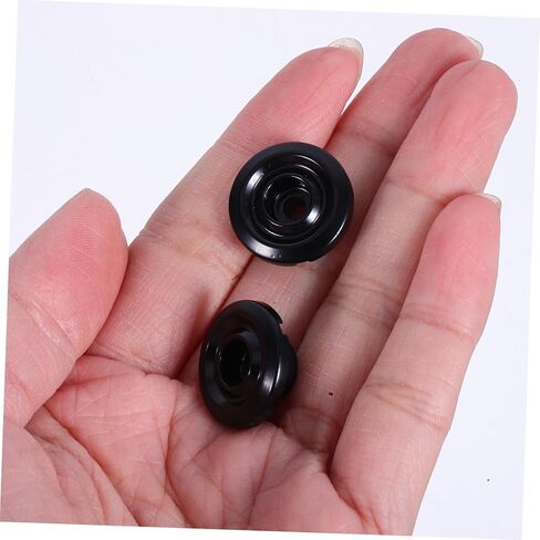 قطعتان من أدلة التجنيب لسلسلة الجهير الأسود تناسب الأشجار المعدنية للملحقات الأساسية للموسيقيين تتضمن براغي تثبيت وتصميم أنيق in Kuwait