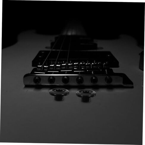 قطعتان من أدلة التجنيب لسلسلة الجهير الأسود تناسب الأشجار المعدنية للملحقات الأساسية للموسيقيين تتضمن براغي تثبيت وتصميم أنيق in Kuwait