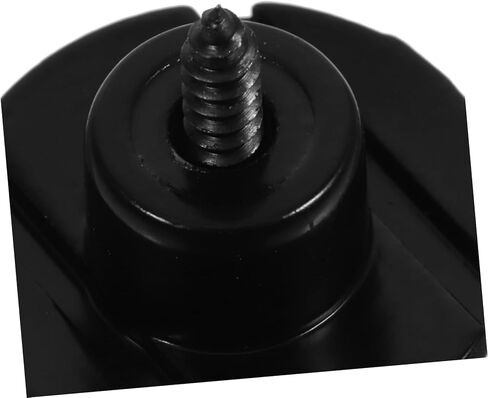 UPKOCH 2pcs Black Bass String Retainer Guides Mounting Screws Secure Locking Nut for Electric Bass Head Sturdy String Trees for Stable Tuning in Saudi Arabia