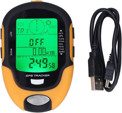 Barometer Altimeter GPS Compass Digital Thermometer Watches Hygrometer Weather Electronic Altimeter Barometer Thermometer Hygrometer Digital for Hiking Camping Outdoor in Saudi Arabia