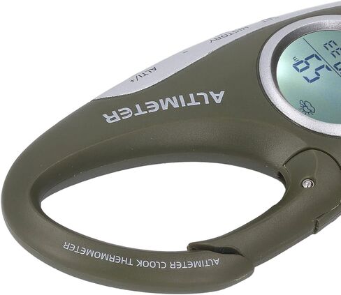 Aramox Digital Altimeter Barometer, ABS Housing Multifunctional Device, Backlight Display for Hiking Camping Travel in Saudi Arabia
