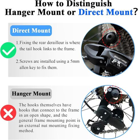 RD-TY300 6/7 Speed Rear Derailleur, Direct Mount for Hybrid, Commuter, Mountain and Road Bicycles, Universal Replacement Derailleur in Saudi Arabia