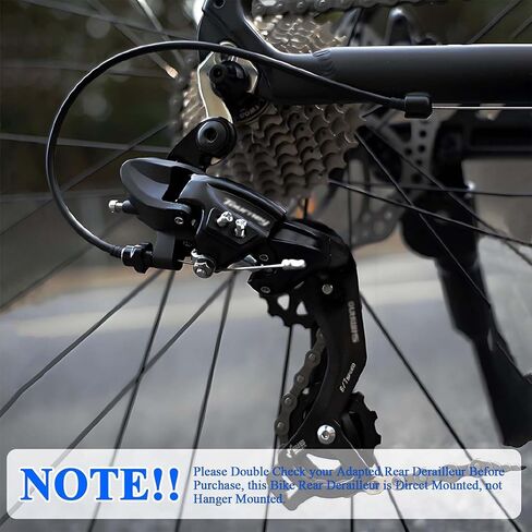 RD-TY300 6/7 Speed Rear Derailleur, Direct Mount for Hybrid, Commuter, Mountain and Road Bicycles, Universal Replacement Derailleur in Saudi Arabia