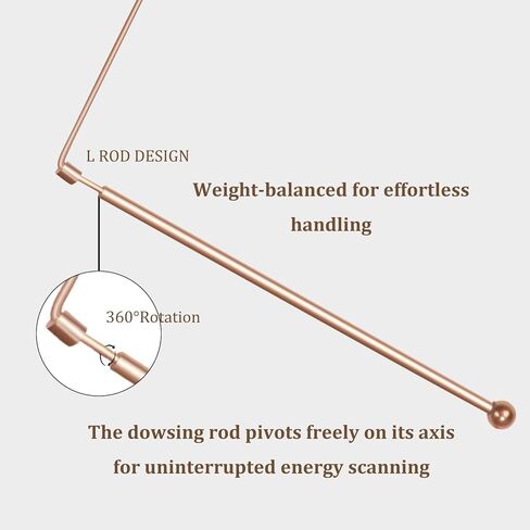 مجموعة قضبان التغطيس النحاسية 99.9% من Biomag، قطعتان من قضبان التكهن مع قفازات ولوحة العرافة لصيد الأشباح، والتكهن بالمياه، والعثور على الذهب، نعم أو لا أسئلة in Kuwait